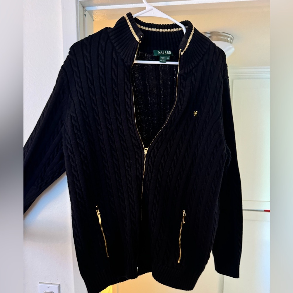 Vintage Ralph Lauren knit sweater, size xxl but fits like L